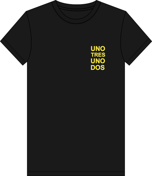 UNO Tres Uno Dos schwarz XXL