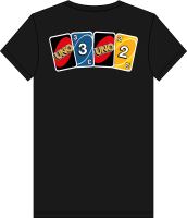 UNO Tres Uno Dos schwarz XXL