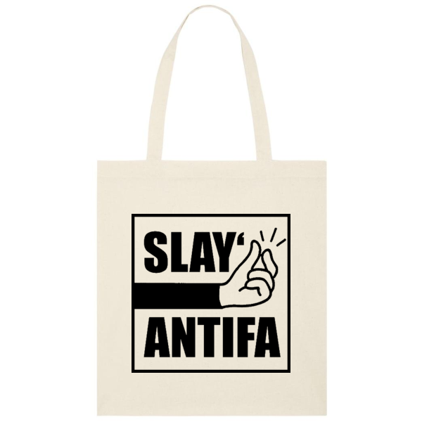 Slay Antifa Stoffbeutel