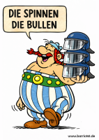 Aufkleber Obelix