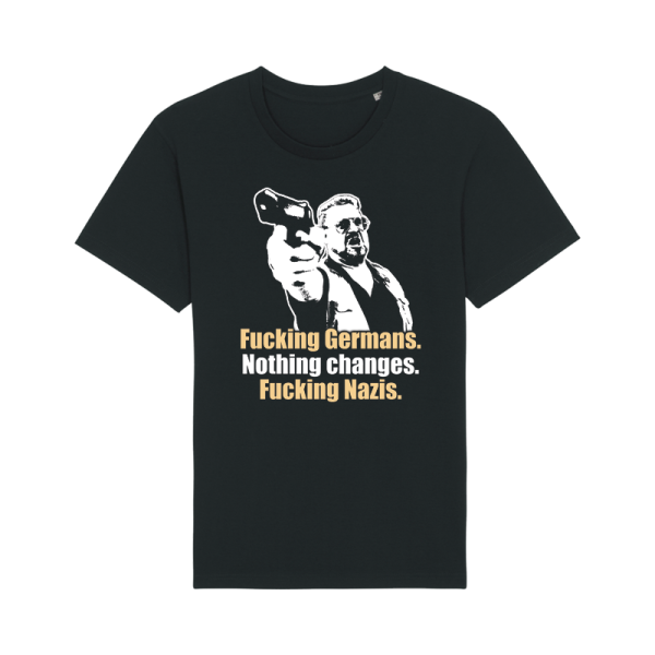 T-Shirt Fucking Germans schwarz L