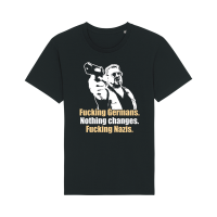 T-Shirt Fucking Germans schwarz XL